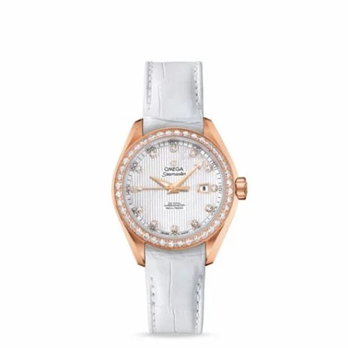 Omega Seamaster Aqua Terra 150M Co-Axial 34 Red Gold / Diamond / MOP 231.58.34.20.55.002 (23158342055002)